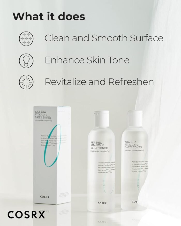 Cosrx AHA BHA Vitamin C Daily Toner – 150ml - Image 4