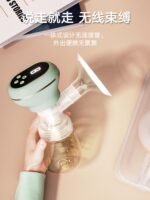 All-In-One Electric Breast Pump Cartoon Milking Machine Massage - Image 4