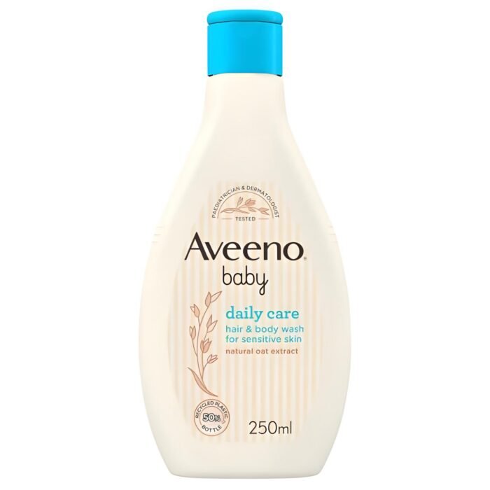 Aveeno Baby Daily Care Hair & Body Wash - 250ml - Image 2
