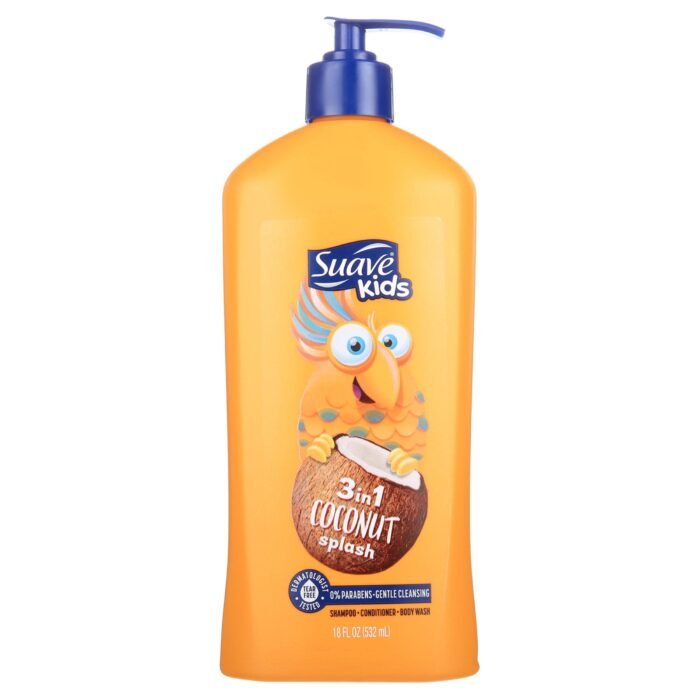 Suave Kids Coconut Splash 3-in-1 Shampoo Conditioner & Body Wash - 700ml (Thailand) - Image 2