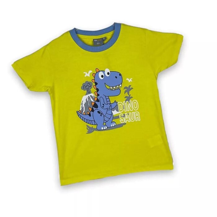 Dino Casual Yellow Wear Set for kids - Image 3