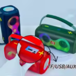 ET-312 RGB Party Speaker Double Horn Mini Outdoor Portable Wireless Bluetooth Rechargeable Speaker With Coloured Lights DJ Sound - Image 10