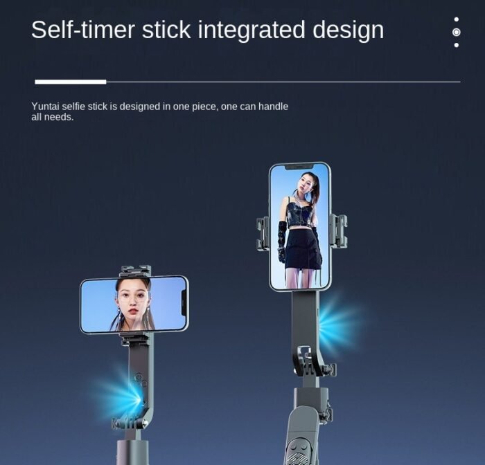 YE Q515TK Extendable 71" Ai Face Tracking Gimbal Selfie Stick Tripod with Wireless Remote - Image 15