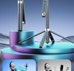 YE Q515TK Extendable 71" Ai Face Tracking Gimbal Selfie Stick Tripod with Wireless Remote - Image 10