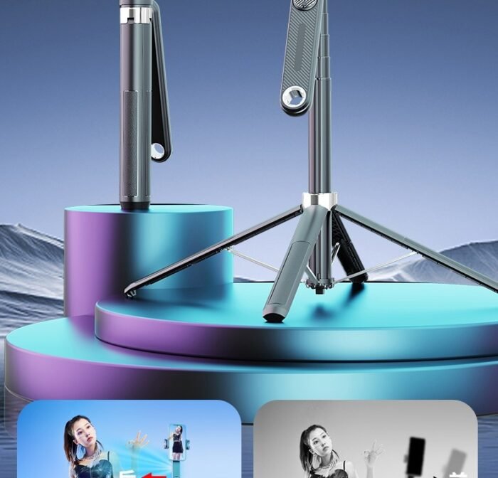 YE Q515TK Extendable 71" Ai Face Tracking Gimbal Selfie Stick Tripod with Wireless Remote - Image 10