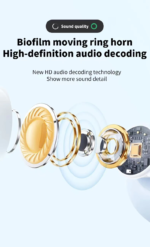 A9 Pro ANC Earbuds Touch Screen Display - Image 5