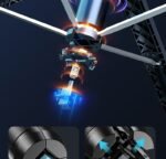 YE Q515TK Extendable 71" Ai Face Tracking Gimbal Selfie Stick Tripod with Wireless Remote - Image 7