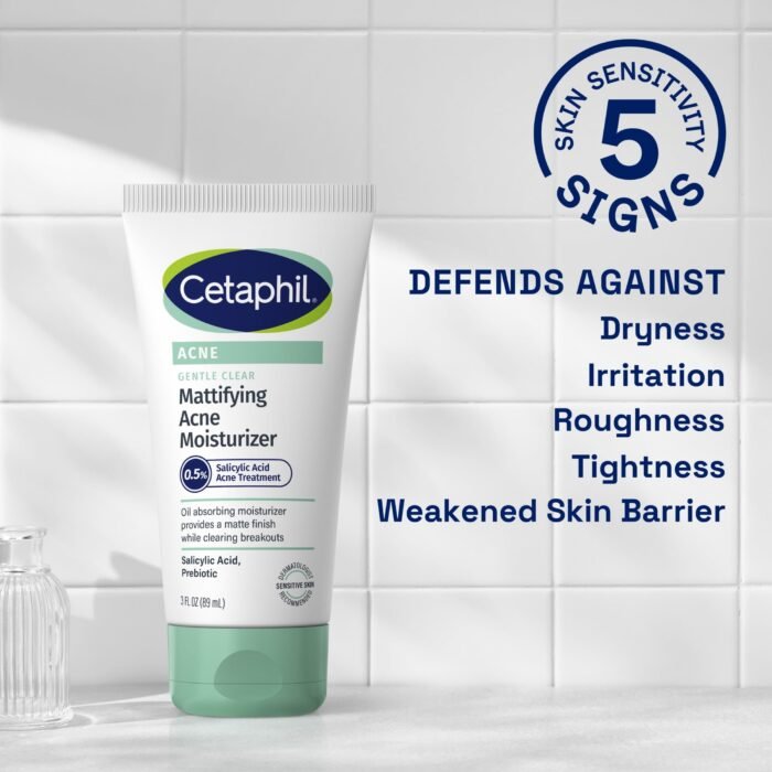 Cetaphil Gentle Clear Mattifying Acne Moisturizer – 89ml - Image 6