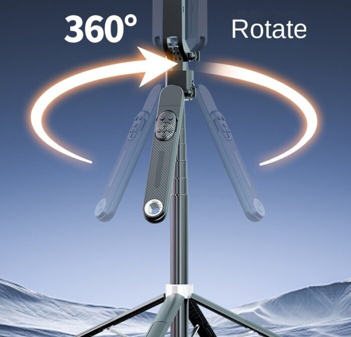 YE Q515TK Extendable 71" Ai Face Tracking Gimbal Selfie Stick Tripod with Wireless Remote - Image 12