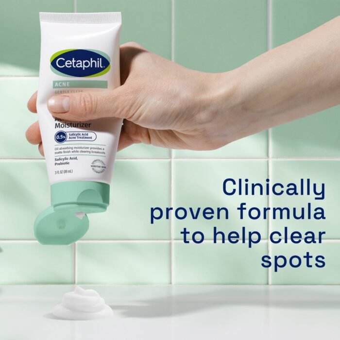 Cetaphil Gentle Clear Mattifying Acne Moisturizer – 89ml - Image 7