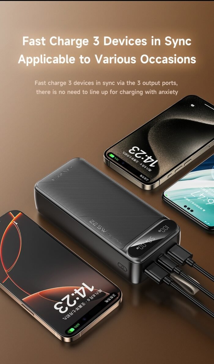 Awei PA-12 30000mAh Fast Charging Power Bank - Image 2