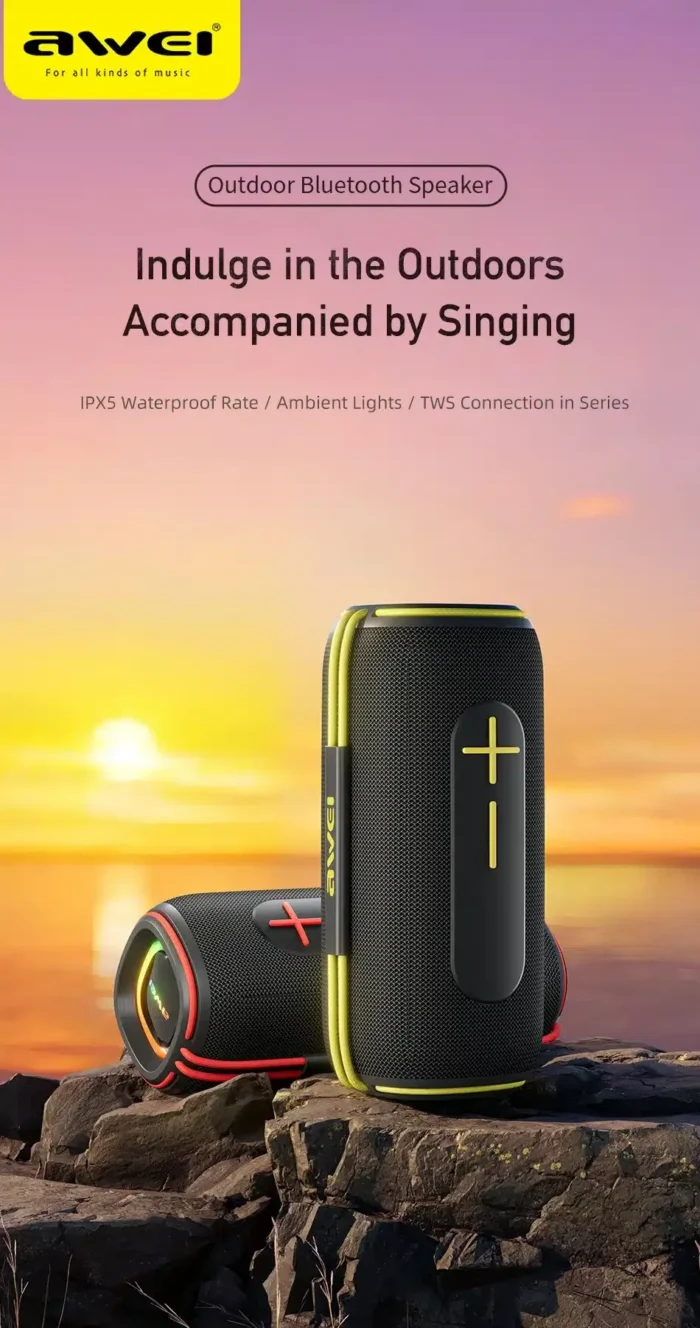 Awei KA5 20W Portable Bluetooth Speaker - Image 6