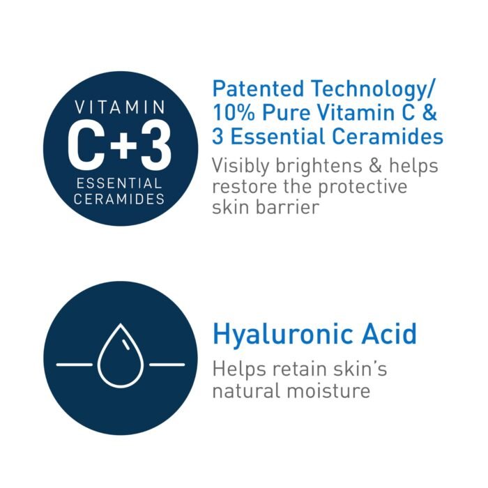 CeraVe Skin Renewing Vitamin C Serum – 30ml - Image 4