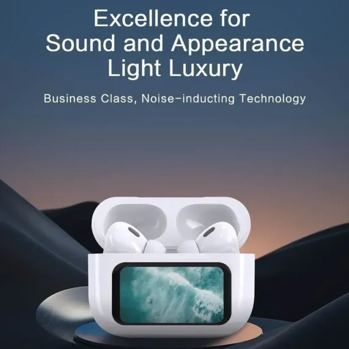 A9 Pro ANC Earbuds Touch Screen Display - Image 16