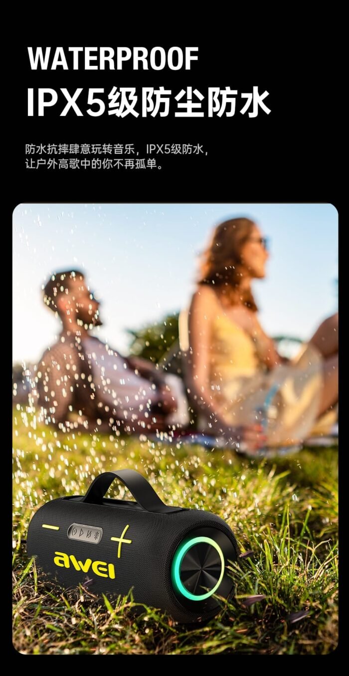 Awei KA10 60W Wireless RGB Outdoor Speaker - Image 10