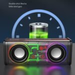 V8 Rgb Transparent Mecha Bluetooth Speaker - Image 10