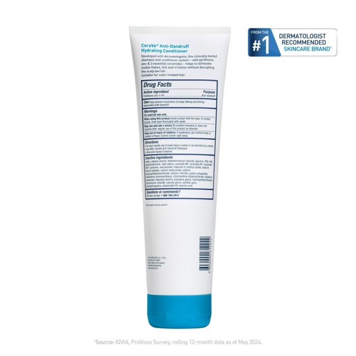 CeraVe Anti-Dandruff Hydrating Conditioner – 266ml - Image 13