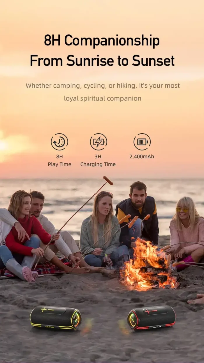 Awei KA5 20W Portable Bluetooth Speaker - Image 4