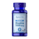 Puritan’s Pride Biotin 5000 Mcg – 60 Capsules
