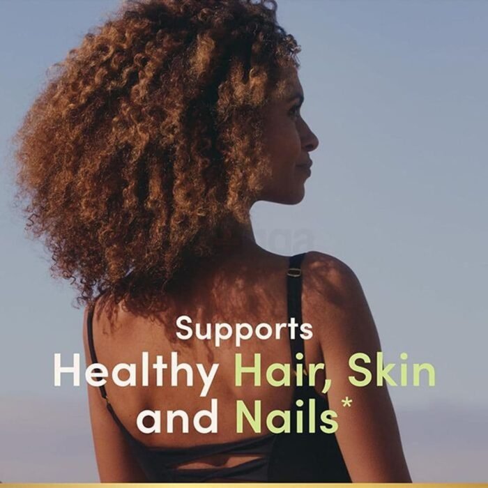 Nature's Bounty Biotin 5000mcg 150 Capsules Supports Healthy Hair Skin Nails - Image 6