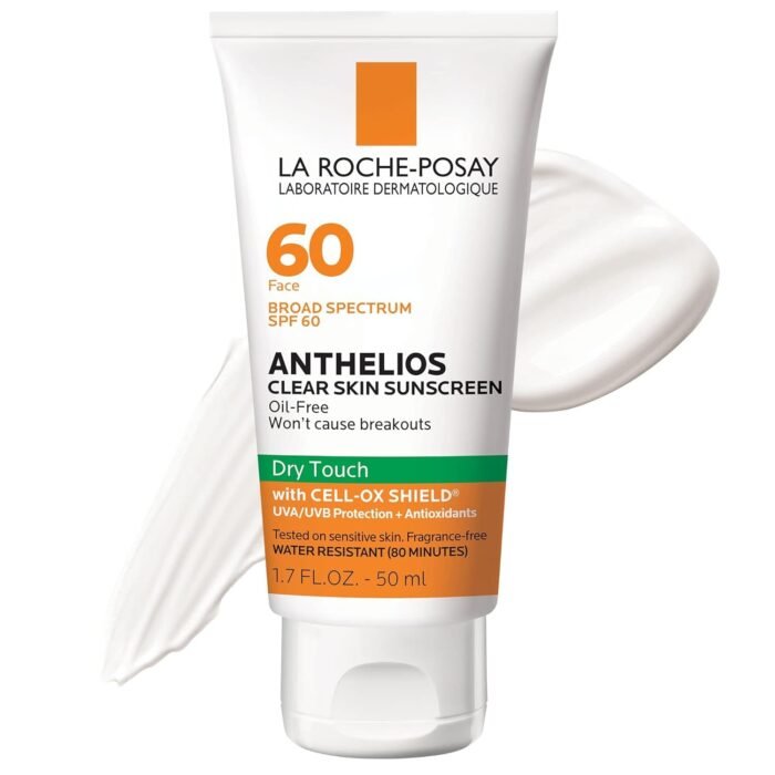 La Roche Posay Anthelios Clear Skin Sunscreen Dry Touch SPF 60 – 50ml - Image 6