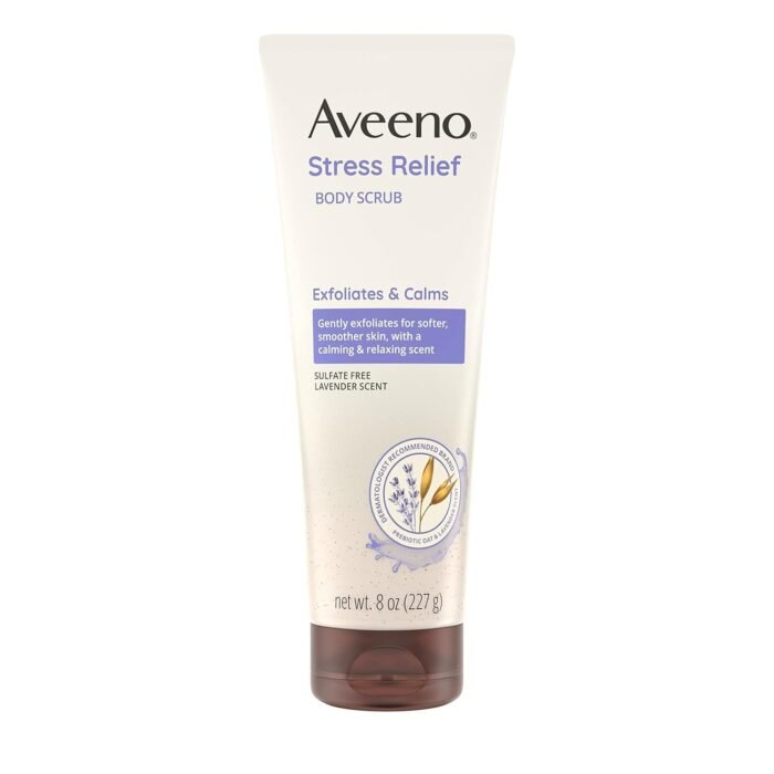 Aveeno Stress Relief Body Scrub – 227g - Image 6