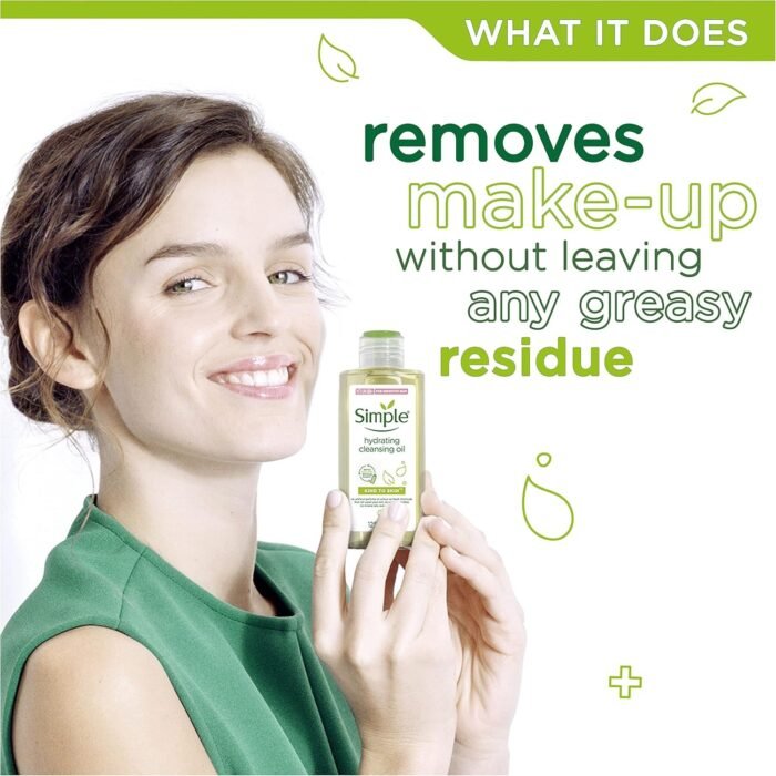 Simple Kind To Skin Hydrating Cleansing Oil 125ml - Image 3