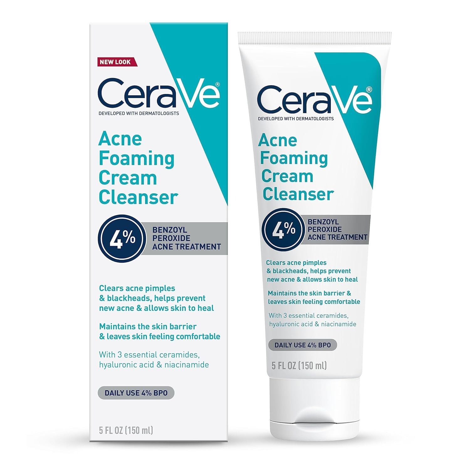 imgi_17_81OQHXYinzL._SL1500_1 CeraVe Acne Foaming Cream Cleanser – 150ml - Image 1