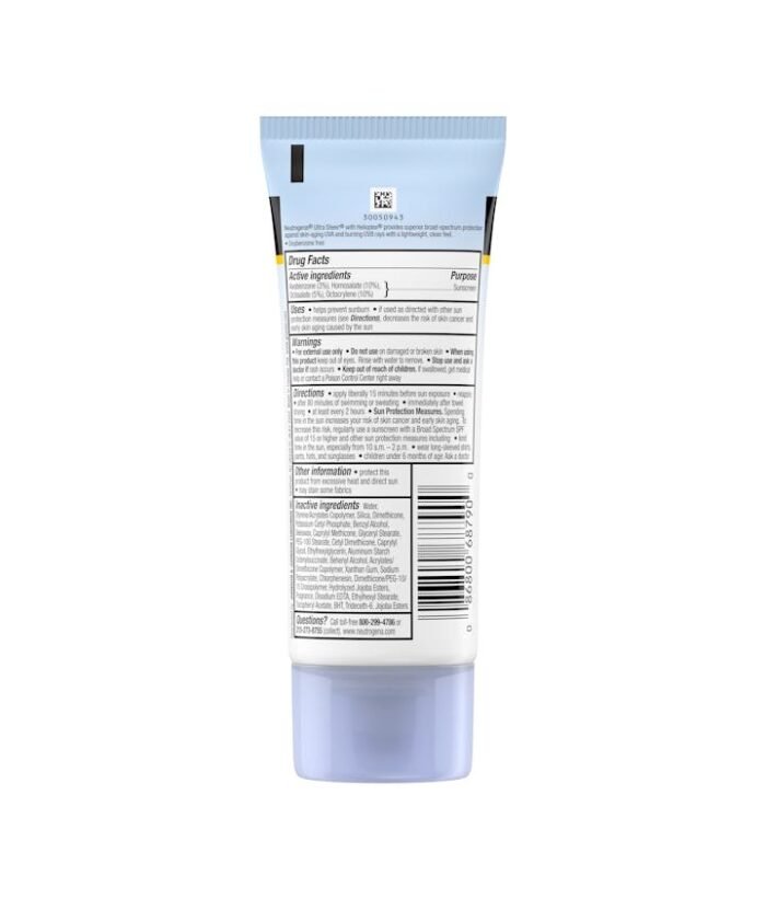 Neutrogena Ultra Sheer Dry Touch Sunscreen SPF 55 – 88ml - Image 2