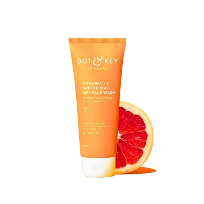 Dot & Key Vitamin C + E Gel Facewash – 100ml - Image 7
