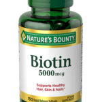 Nature’s Bounty Extra Strength Hair, Skin & Nails 5,000 mcg of Biotin, 150 Softgels