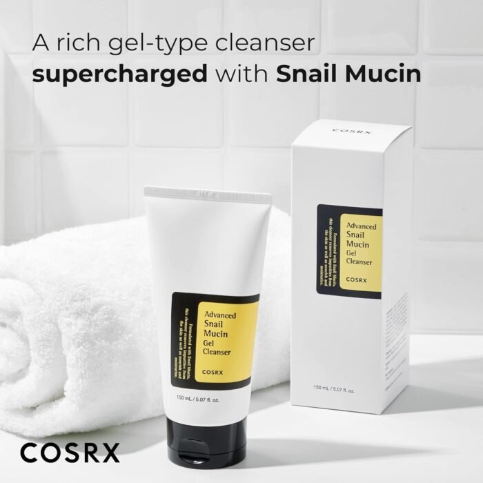 COSRX Advanced Snail Mucin Gel Cleanser – 150ml - Image 3