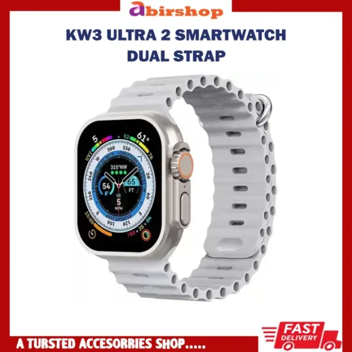 KW3 ULTRA 2 SMARTWATCH DUAL STRAP - Image 2