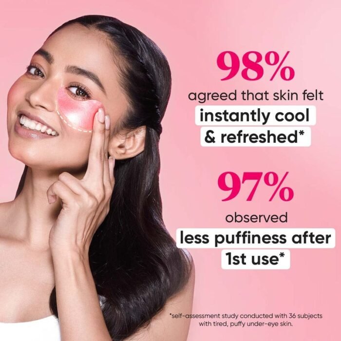 Dot & Key Watermelon Cooling Hydrogel Eye Patches – 60 Patches - Image 4