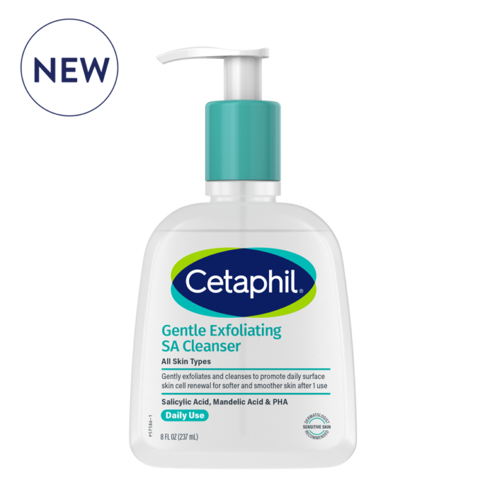 Cetaphil Gentle Exfoliating SA Cleanser – 237ml - Image 2