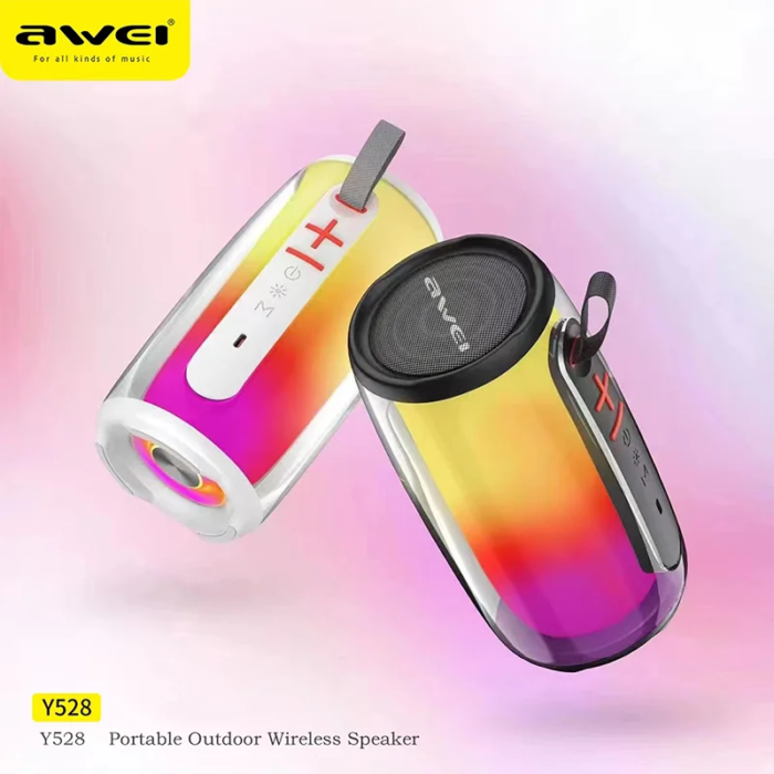 Awei Y528 Colorful Light Wireless Speaker TBA - Image 2