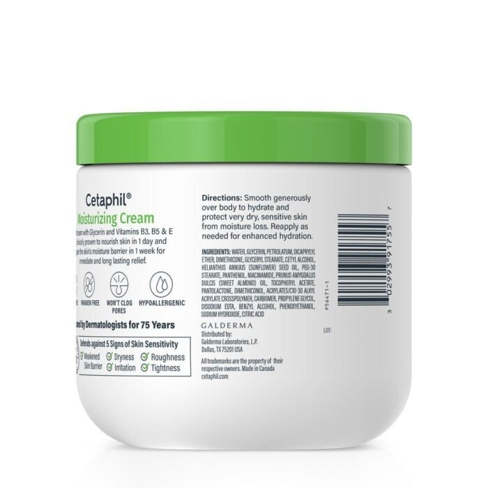 Cetaphil Moisturizing Cream – 453g - Image 2