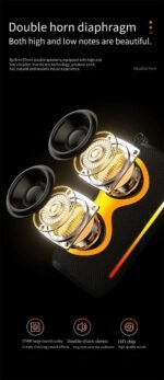 Awei Y788 Bluetooth Speaker With RGB Light - Image 7