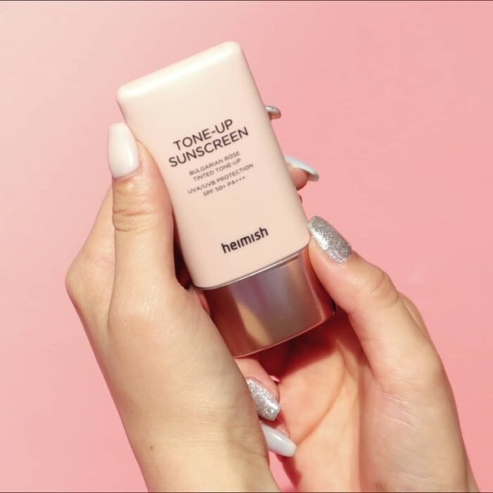 Heimish Bulgarian Rose Tinted Tone-up Sunscreen SPF50+ PA+++ – 30ml - Image 2
