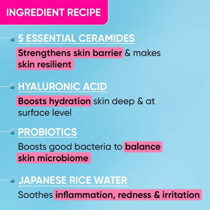 Dot & Key Barrier Repair + Hydrating Gentle Face Wash – 100ml - Image 5