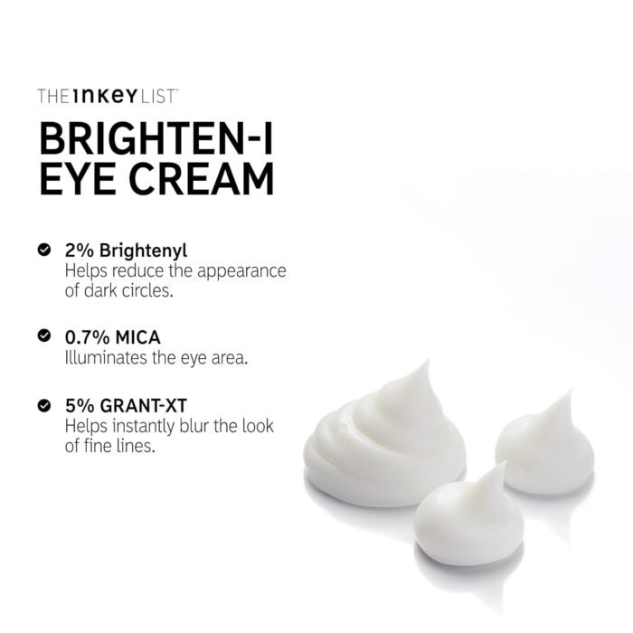 The INKEY List Brighten-i Eye Cream – 15ml - Image 5
