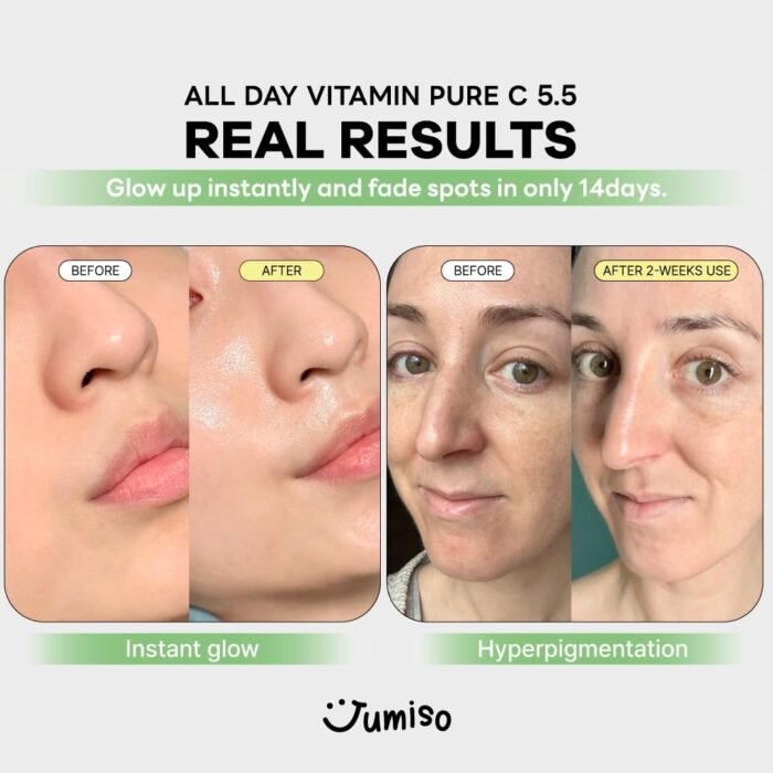 JUMISO All Day Vitamin Pure C 5.5 Glow Serum – 30ml - Image 3