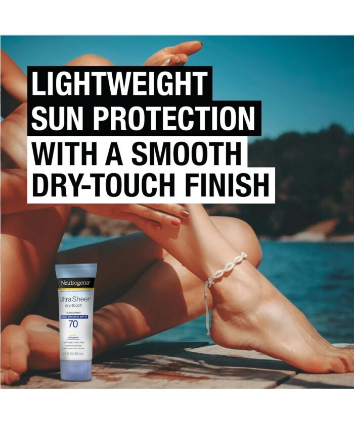 Neutrogena Ultra Sheer Dry Touch Sunscreen SPF 70 – 88ml - Image 4