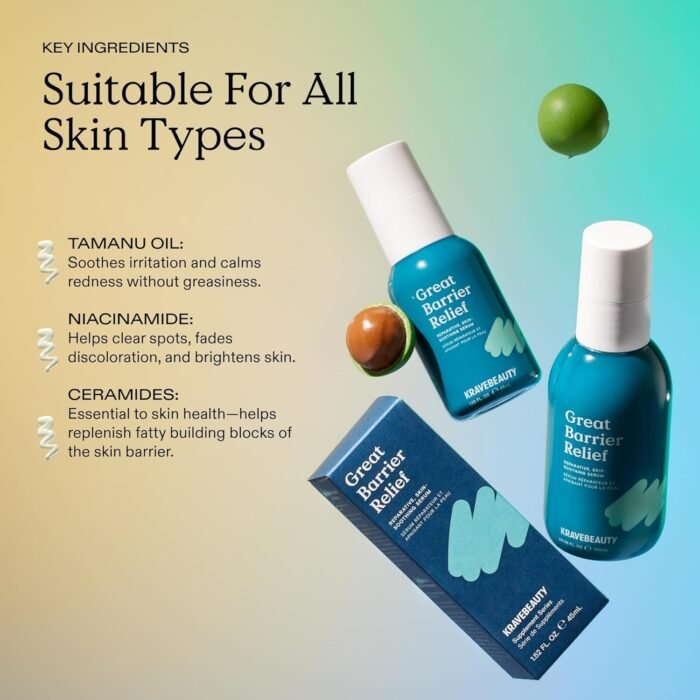 Krave Beauty Great Barrier Relief Serum – 30ml (03/2026) - Image 3