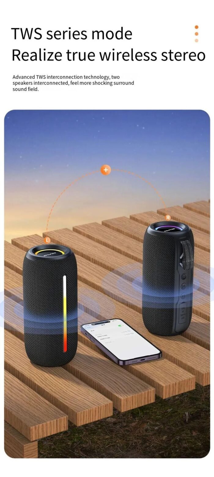 Awei Y788 Bluetooth Speaker With RGB Light - Image 8