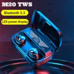 M20 TWS Wireless Earbuds With noise cancelling features & Clear Sound Feature