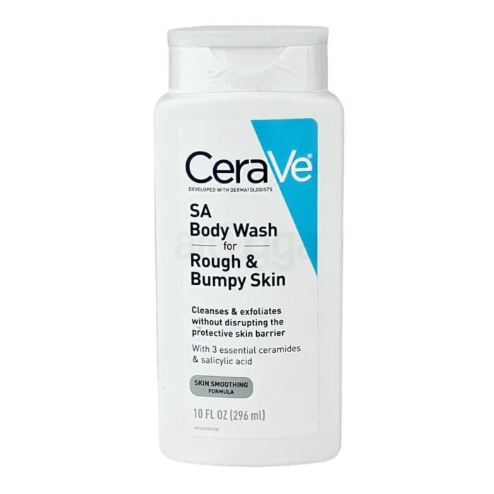 CeraVe SA Body Wash for Rough & Bumpy Skin – 296ml - Image 8