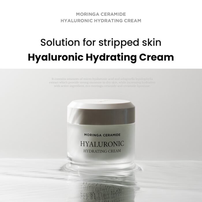 Heimish Moringa Ceramide Hylauronic Hydrating Cream – 50ml - Image 4