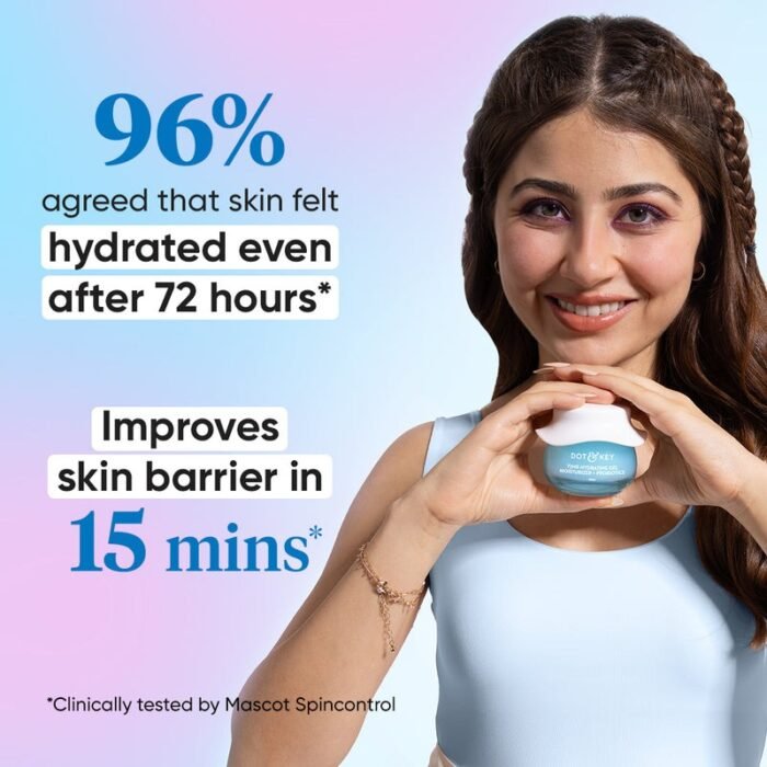 Dot & Key 72 HR Hydrating Gel Moisturizer + Probiotics – 60m - Image 3