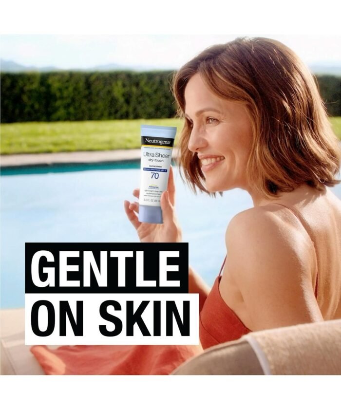 Neutrogena Ultra Sheer Dry Touch Sunscreen SPF 70 – 88ml - Image 5
